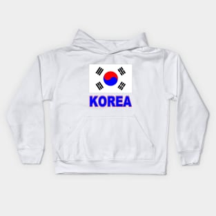 The Pride of Korea - Korean National Flag Design Kids Hoodie